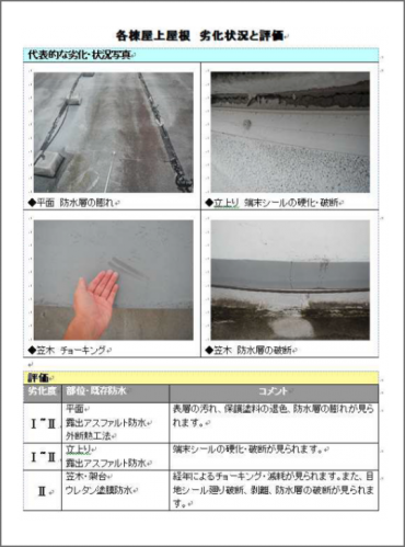 調査報告書のイメージ