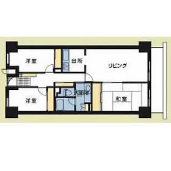 施工前間取り図