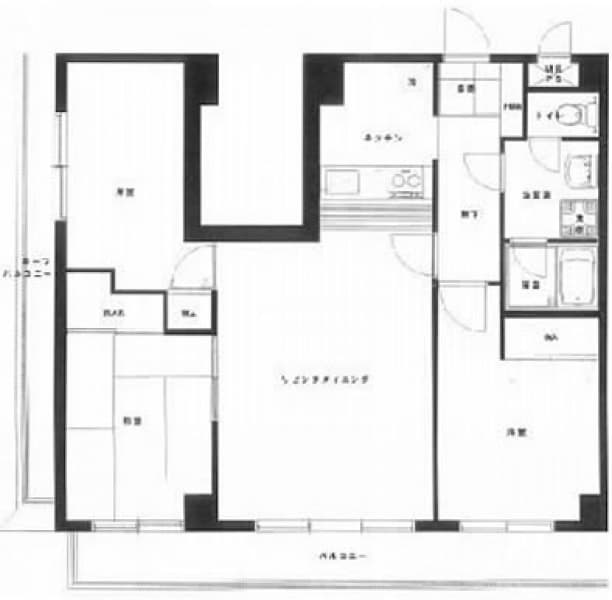 施工前間取り図