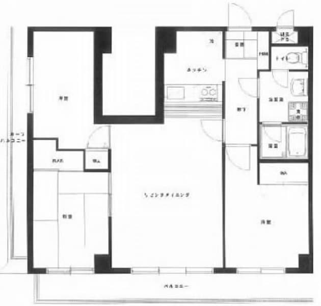 施工前間取り図