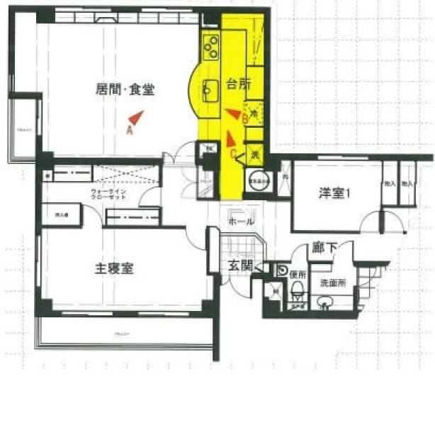 施工後間取り図