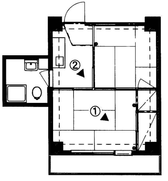 施工前間取り図