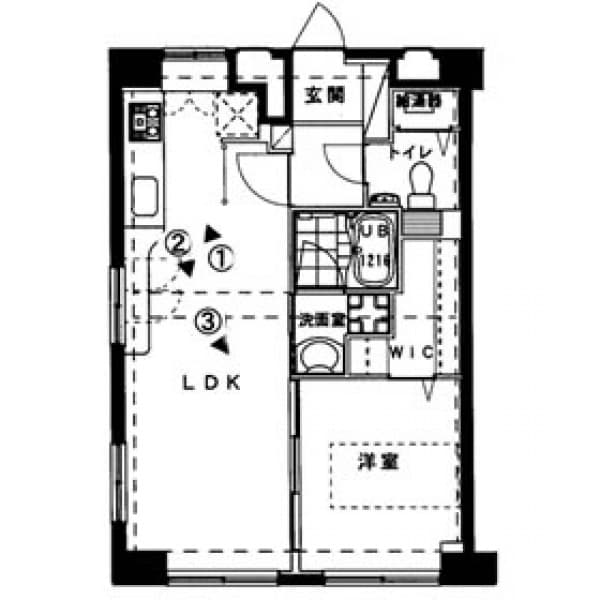 施工後間取り図