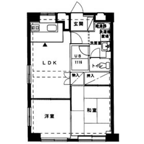 施工前間取り図