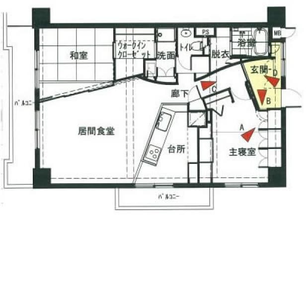 施工後間取り図