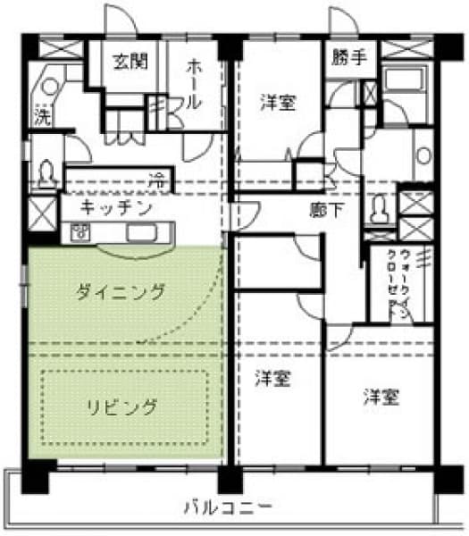 施工後間取り図