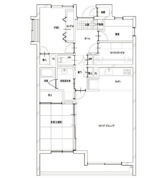 施工後間取り図