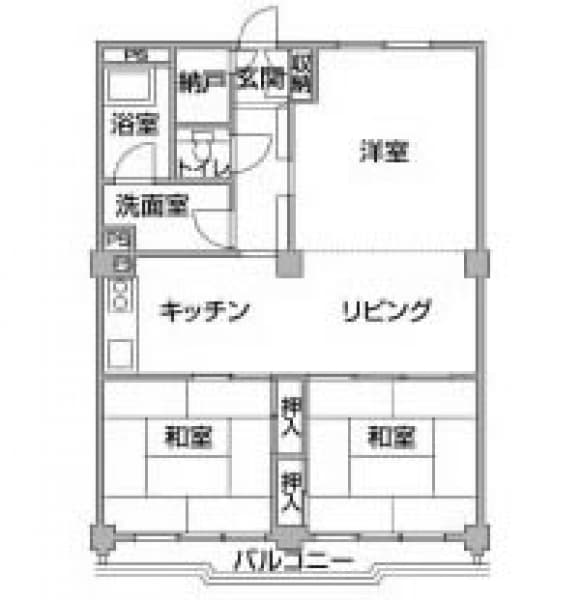施工前間取り図