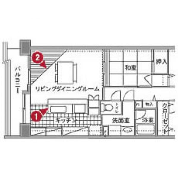 施工後間取り図