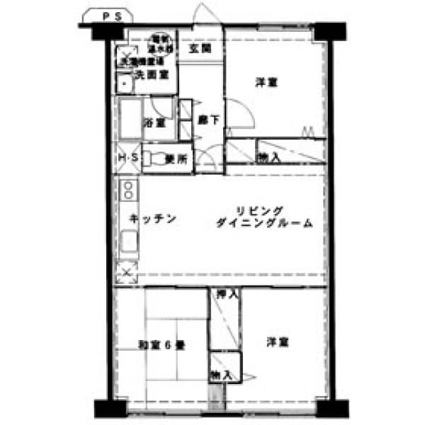 施工前間取り図