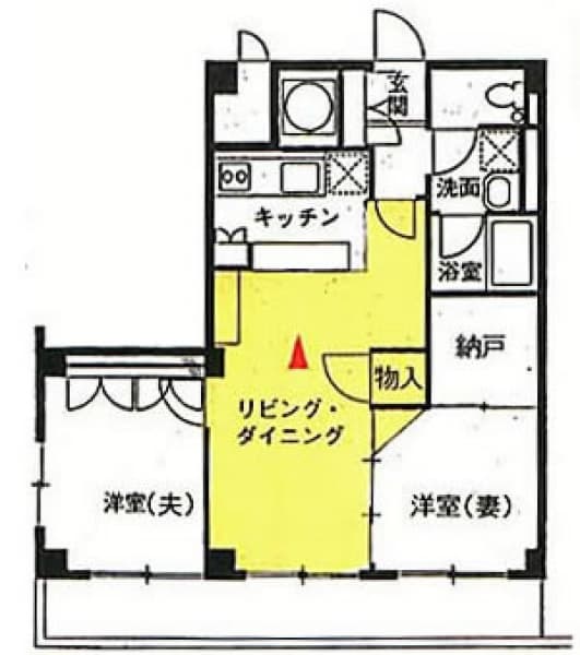 施工前間取り図