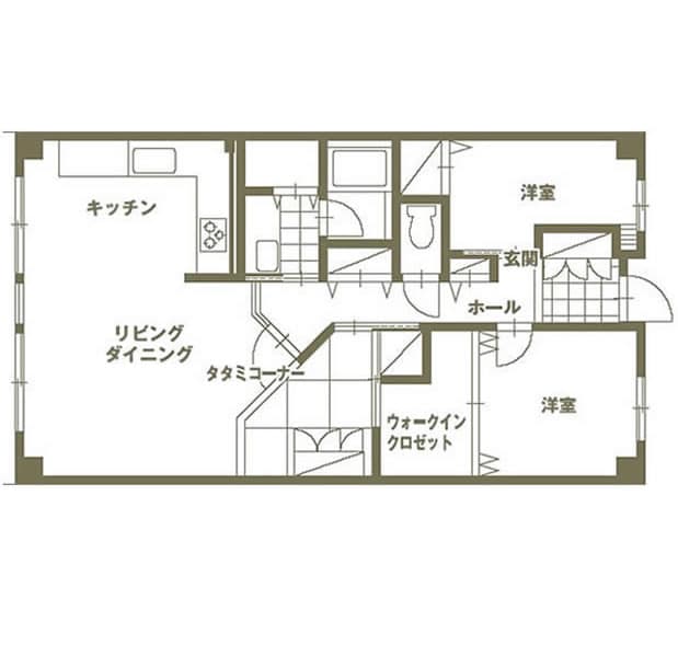 施工後間取り図