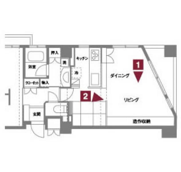 施工後間取り図