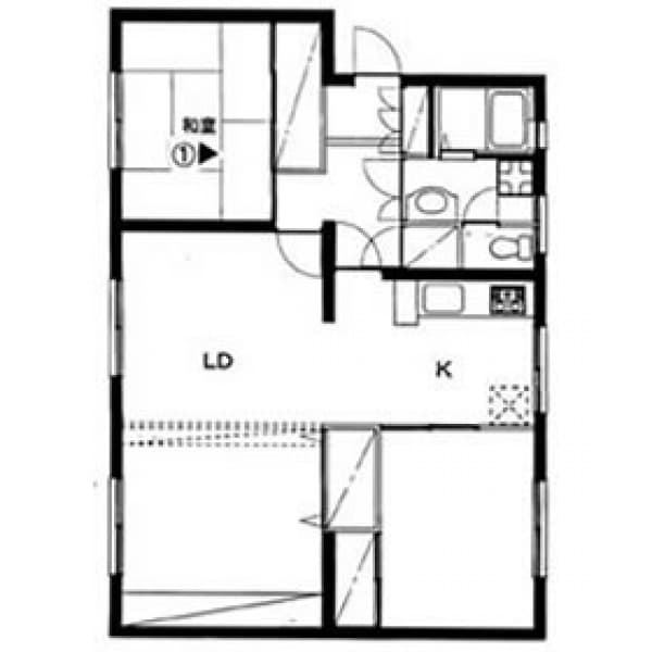 施工前間取り図