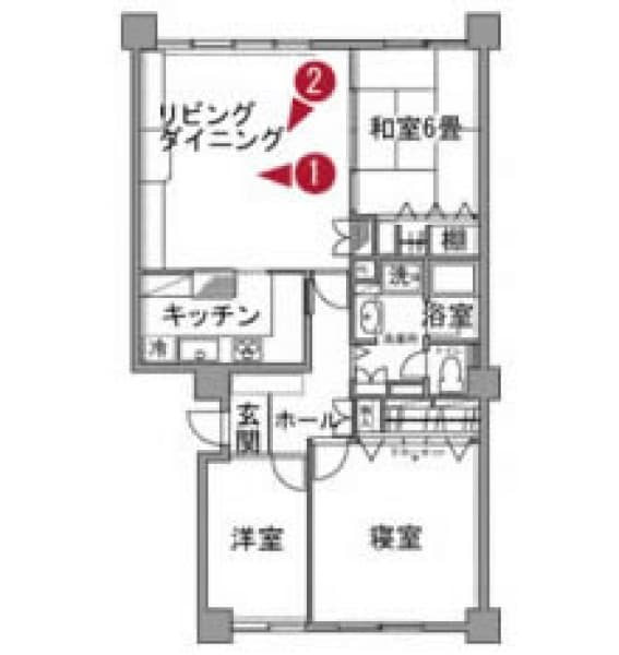 施工後間取り図