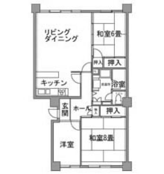 施工前間取り図