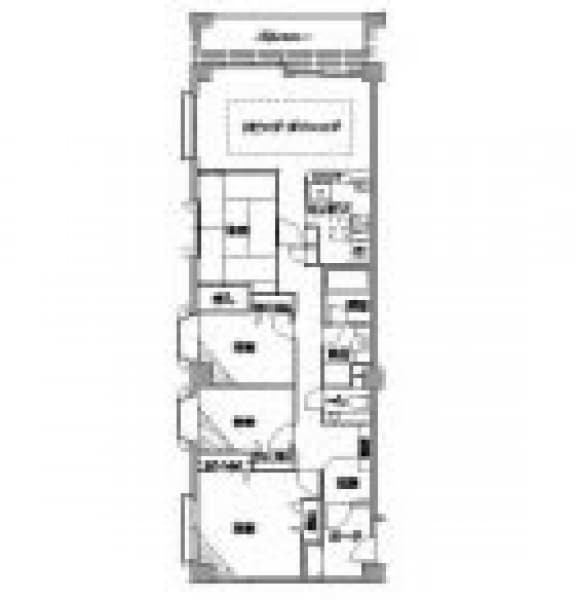 施工前間取り図