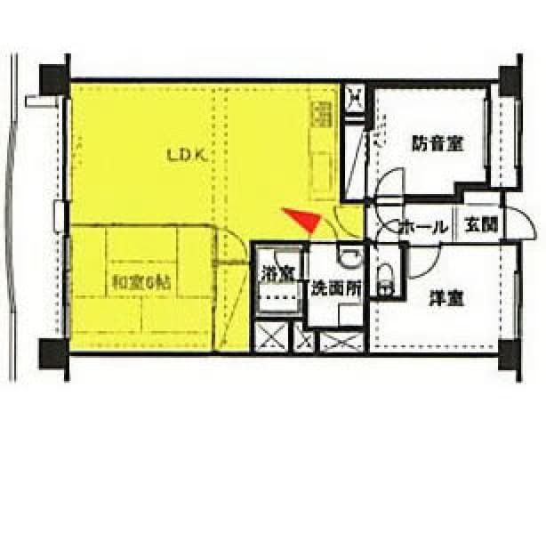 施工前間取り図