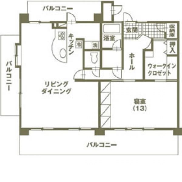 施工後間取り図