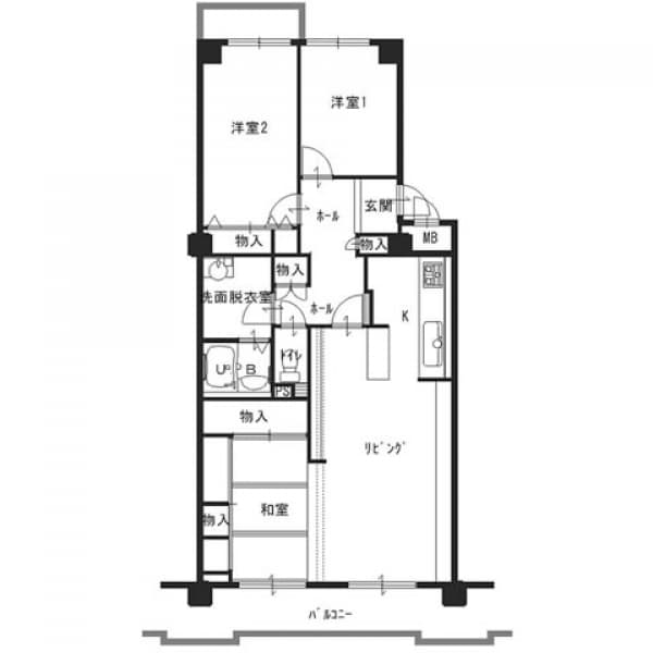 施工後間取り図
