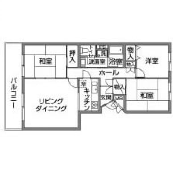 施工前間取り図