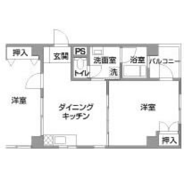 施工前間取り図