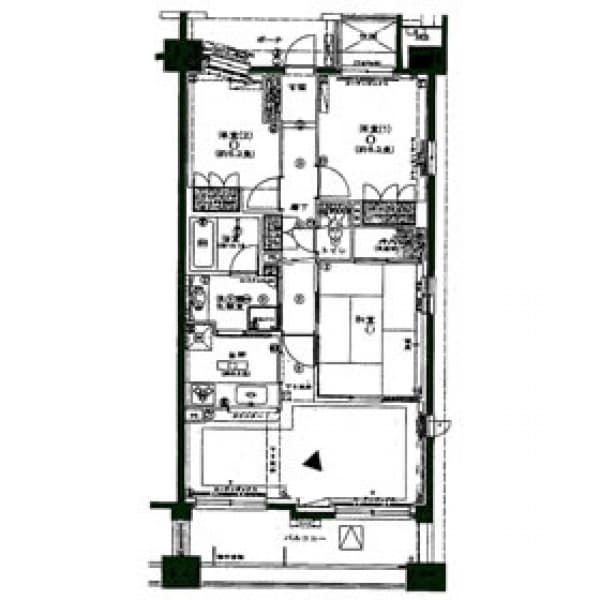 施工前間取り図