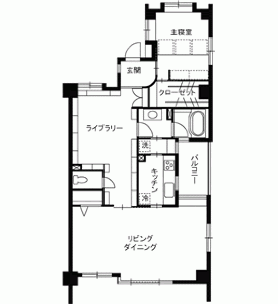 施工後間取り図