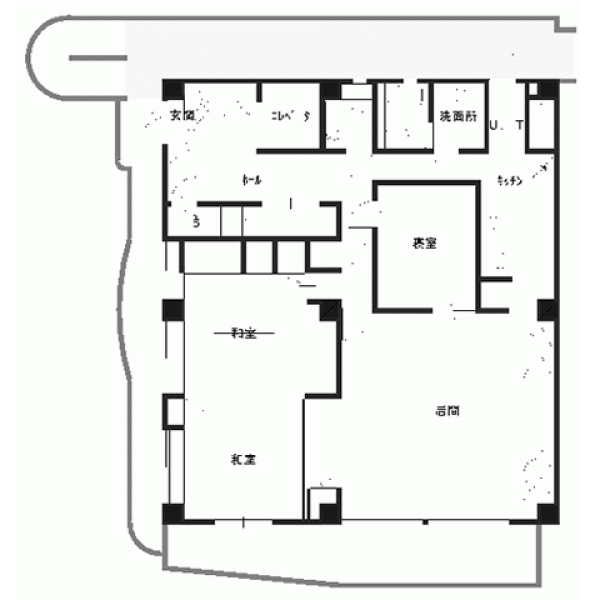 施工前間取り図
