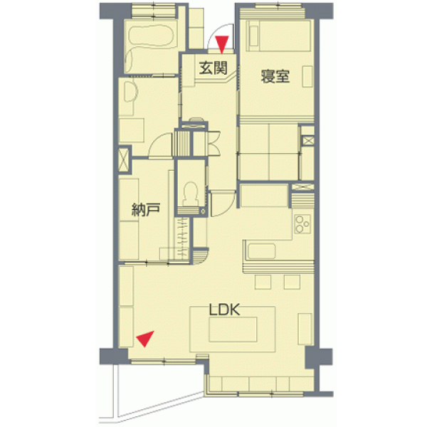 施工後間取り図