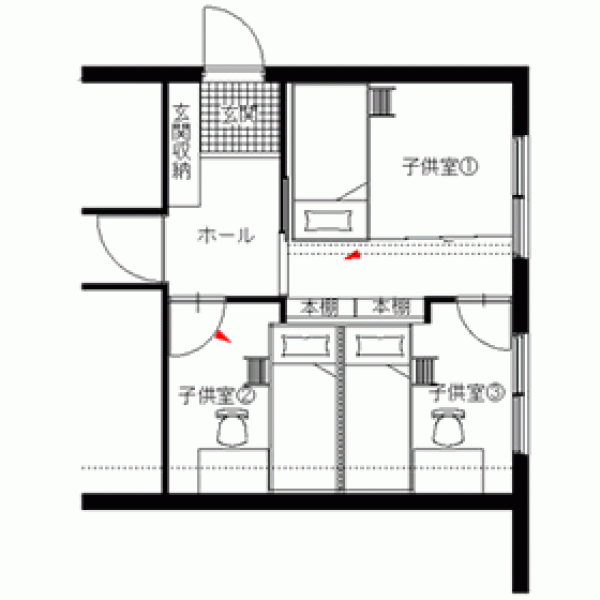 施工後間取り図