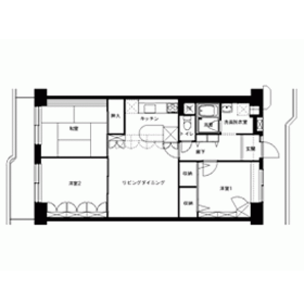 施工前間取り図