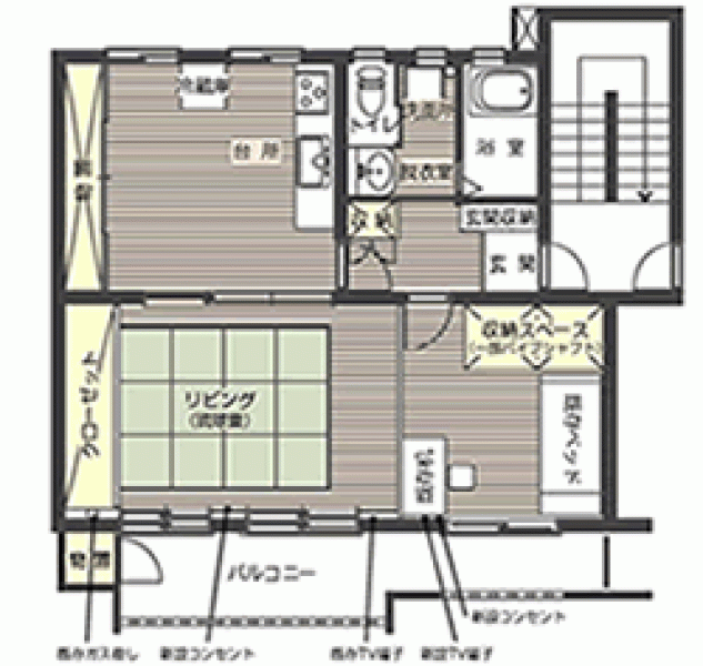 施工後間取り図