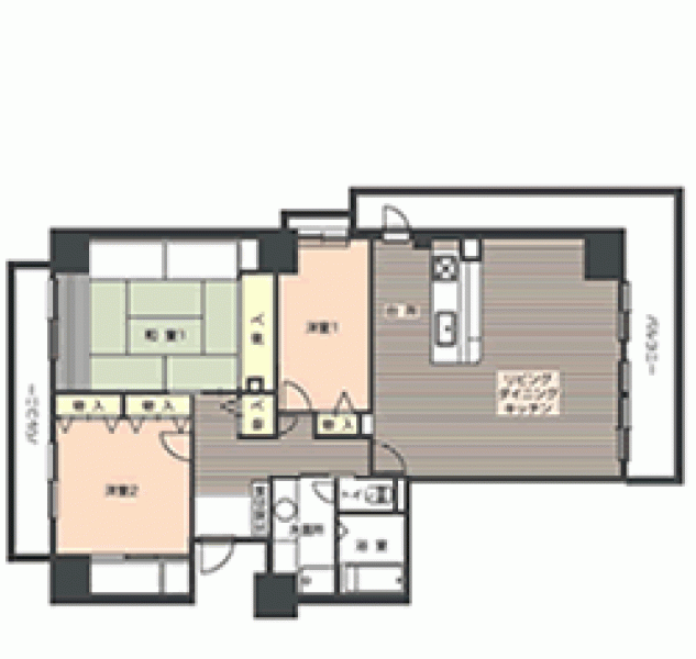 施工後間取り図