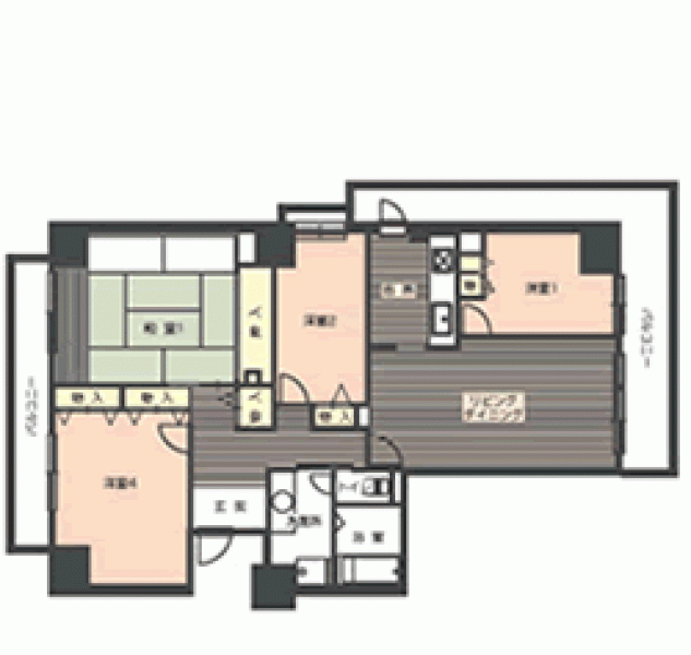 施工前間取り図