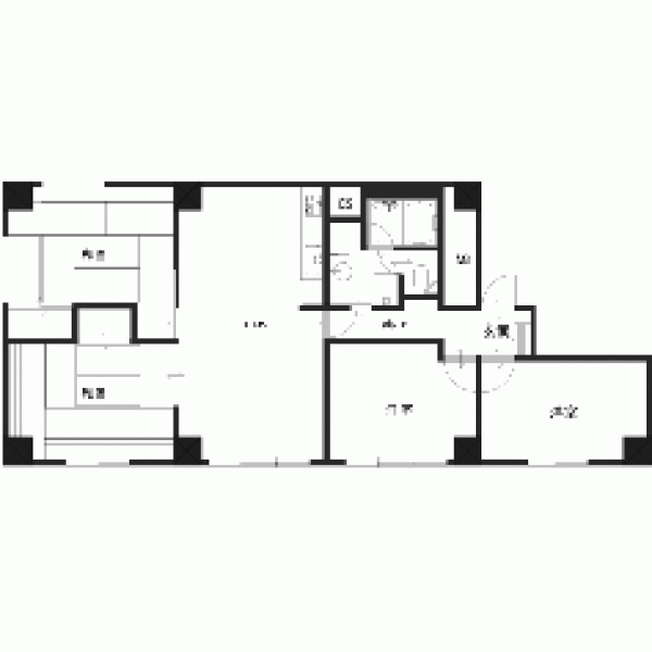 施工前間取り図