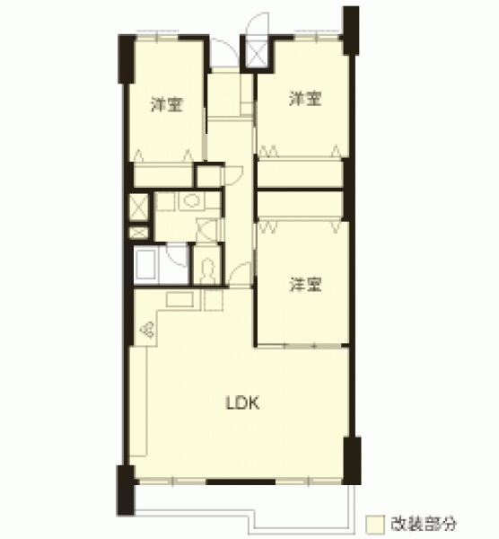 施工後間取り図