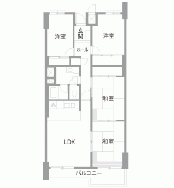 施工前間取り図