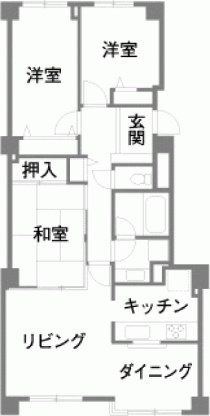施工前間取り図