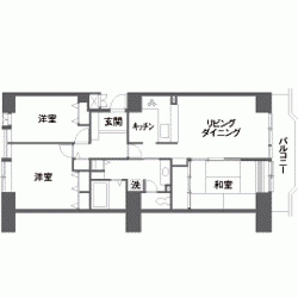 施工前間取り図