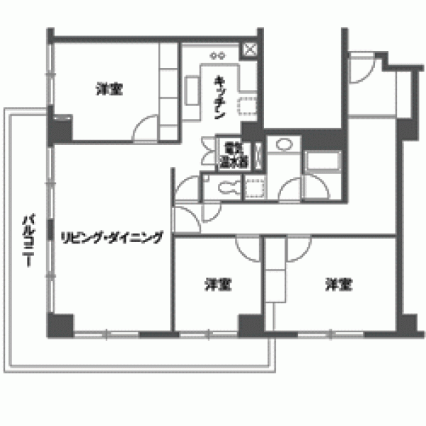 施工前間取り図