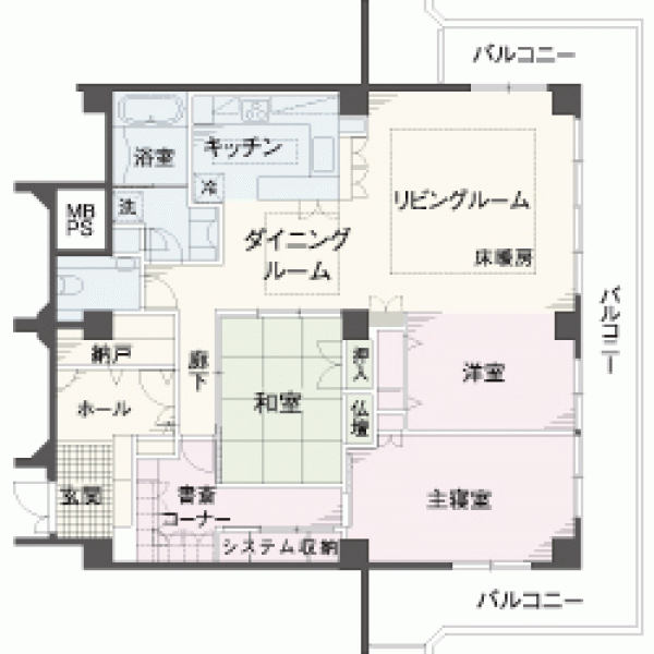 施工後間取り図