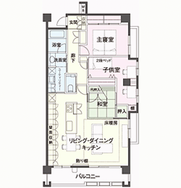 施工後間取り図