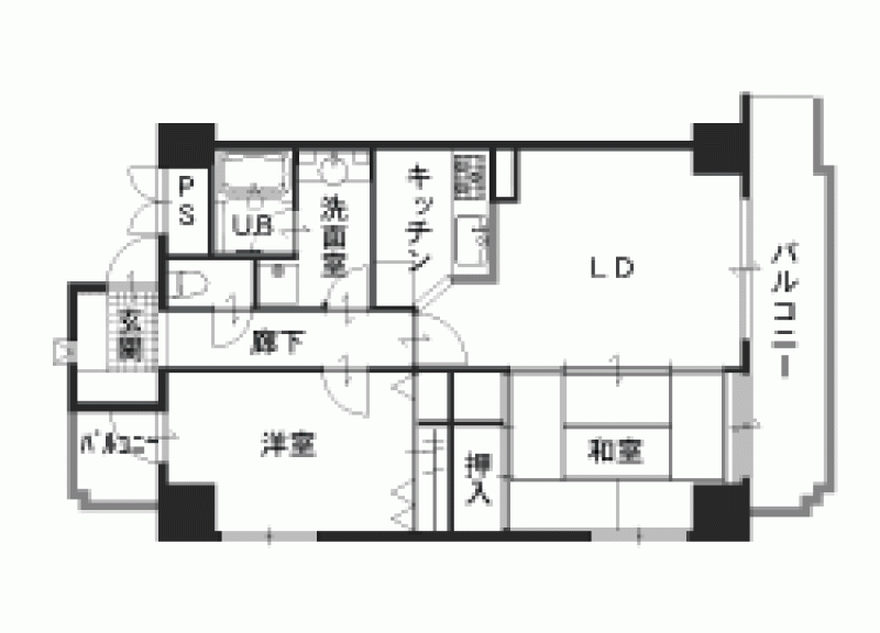 施工前間取り図