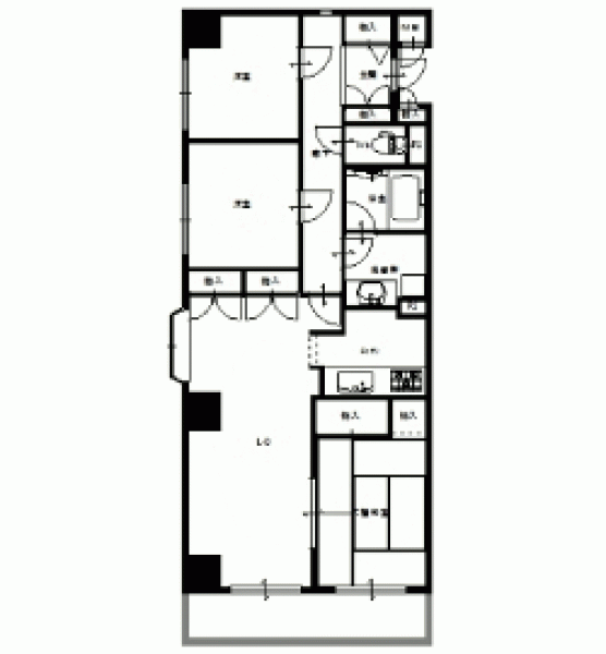 施工前間取り図