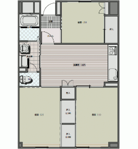 施工前間取り図