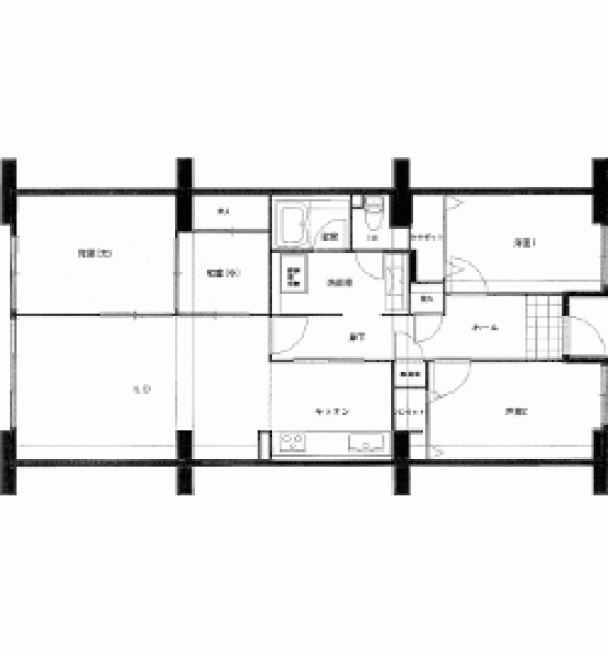 施工前間取り図