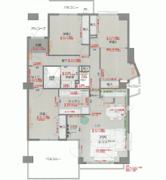 施工後間取り図