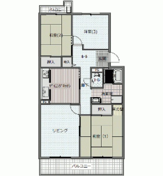 施工前間取り図