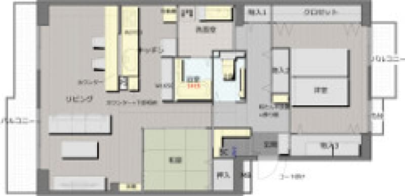 施工後間取り図